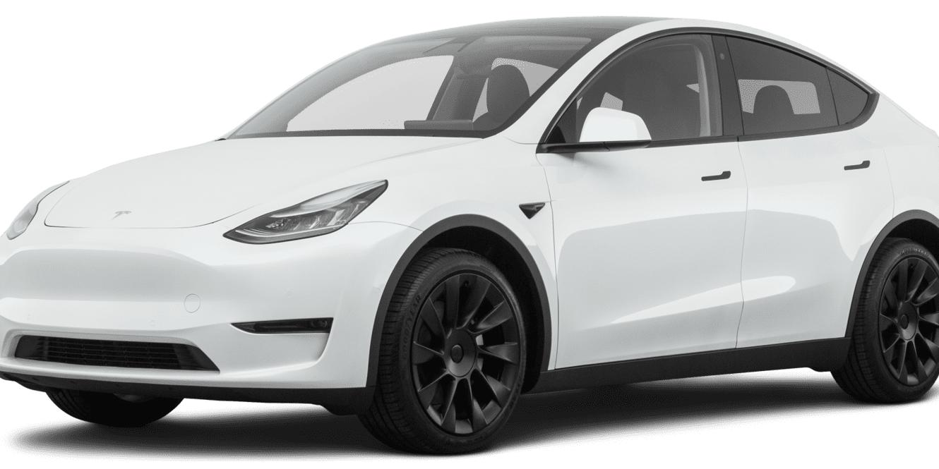 TESLA MODEL Y 2021 5YJYGDEE5MF245085 image